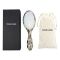 New Design Eco-friendly Acetate Acid Paddle Hair Brush Fashionable Detangling Comb for Curly Hair for Home Use