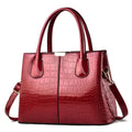 2026 Red Color Custom  Print Tote Fashion Classic Lady Large Graffiti Handbag Size