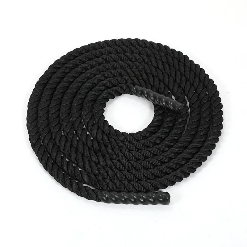 Custom Length 9m Workout Battle Power Rope 50mm Diameter for Gym Training Made of PE Material