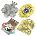 Factory Hot Sale 3D Football Medals Soccer Dance Gold Basketball Award Blank Cheap Metal Sports Custom Antique Cute Glow Medal