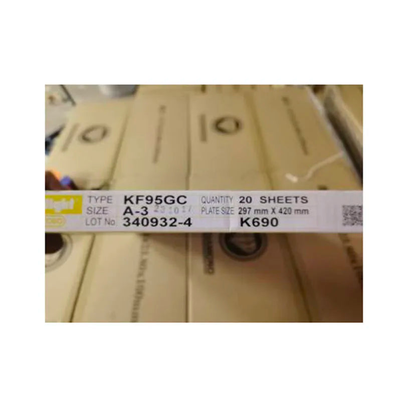 GDLEGEND TOYOBO Flexo Polymer Printight Photo Sensitive KF95GC A3 297mm*420mm Nylon Printing Plate