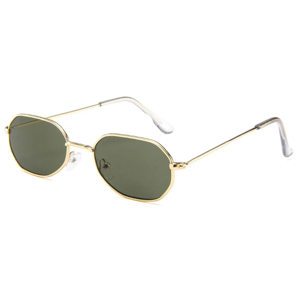 2022 New Style Men Eyewear Casual Round Sun Glasses Custom Logo Metal Frame Colorful Lens Fashion Sunglasses for Women