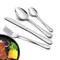 High Quality  5 Pcs Hotel Wedding Black Cutlery of Stainless Steel Gold Cutlery Set Flatware Set