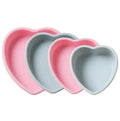 HY 4/7/9/10 Inch Silicone Heart Shaped Cake Baking Pans