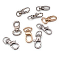 Zinc Alloy Bag Buckle Carbines Swivel Lobster Clasp Handbag Hardware Accessories Bag Strap  Metal Snap Hook Buckles