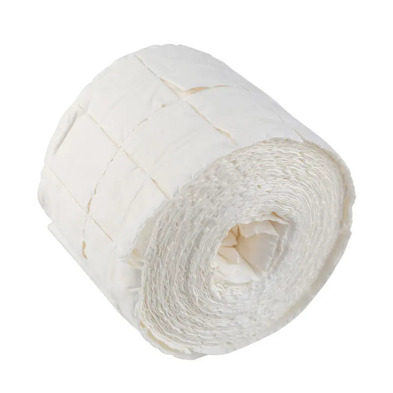 Manicure500Roll Paper Nail Polish Remover Nail Towel Cleaning Gel Tissue Paper Nail Single Piece Disposable Tool