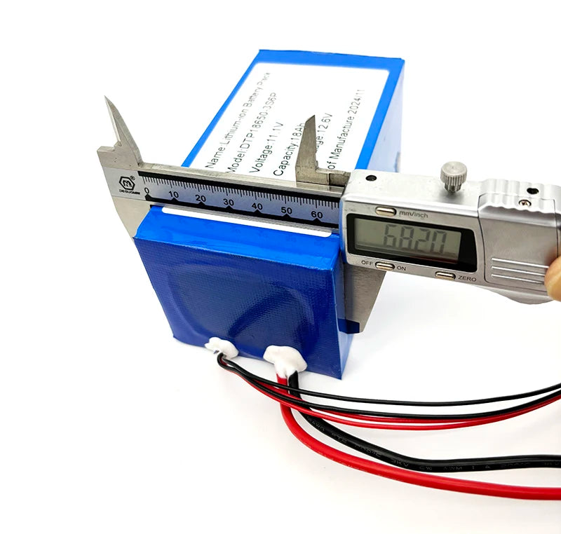 Customized Li-ion Battery Pack DTP18650-3S6P Lipo Battery Pack 11.1V 3000mah 3200mah 4000mAh