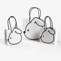 New Arrivals Cartoon Kraft Paper Gift Bag With Handle Creative Rabbit Pattern Birthday Gift Paper Bag Kids Party
