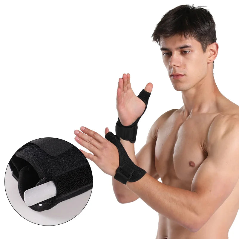 KS-1035 Wholesale Wrist Sprain Fracture Thumb Steel Support Hand Protector Wrist Support
