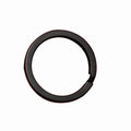 High Quality Custom Logo Flat Key Chain Ring Different Sizes Round Split Key Ring Supplier Metal Key Chains