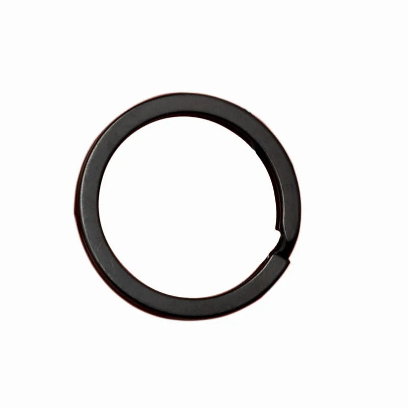 High Quality Custom Logo Flat Key Chain Ring Different Sizes Round Split Key Ring Supplier Metal Key Chains