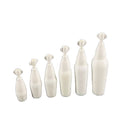 Eco-Friendly HDPE Plastic Mini Screw Cap Pump Bottle Empty Cosmetic Packaging for Lotion Face Cream Skin Care Serum Skin Care