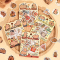 12 Sheets Per Pack Dolphin Gate Forever Sticker Pack Creative Cartoon Cute DIY Handbook Decoration Material Stickers 4 Models