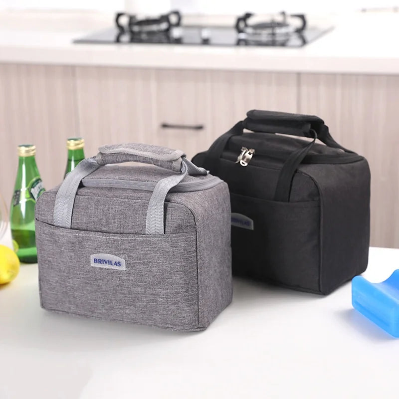 New Portable Lunch Bag Thermal Insulation Lunch Bag Cold Storage Lunch Box Multifunctional Thermal Insulation Bag