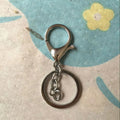 Golden Silvery Plated Key Chain Metallic Key Chain Making Accessory
