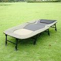 Ultralight Compact Travel Aluminum Folding Camp Bed Adjustable Height Sleeping Camp Cot Folding Camp Bed
