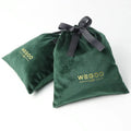 Wholesale Fashion Satin Jewelry Pouch Drawstring Shoe & Handbag Dust Bag with Customized Logo Print