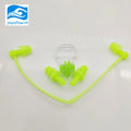 High-Performance 3-Piece Set Professional Silicone Nose Clips & Earplugs Waterproof Soundproof Reusable for Active Swimmers