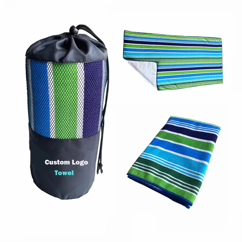 Wholesale Microfiber Beach Towel Polyester Quick Dry Swimming Pool Towel