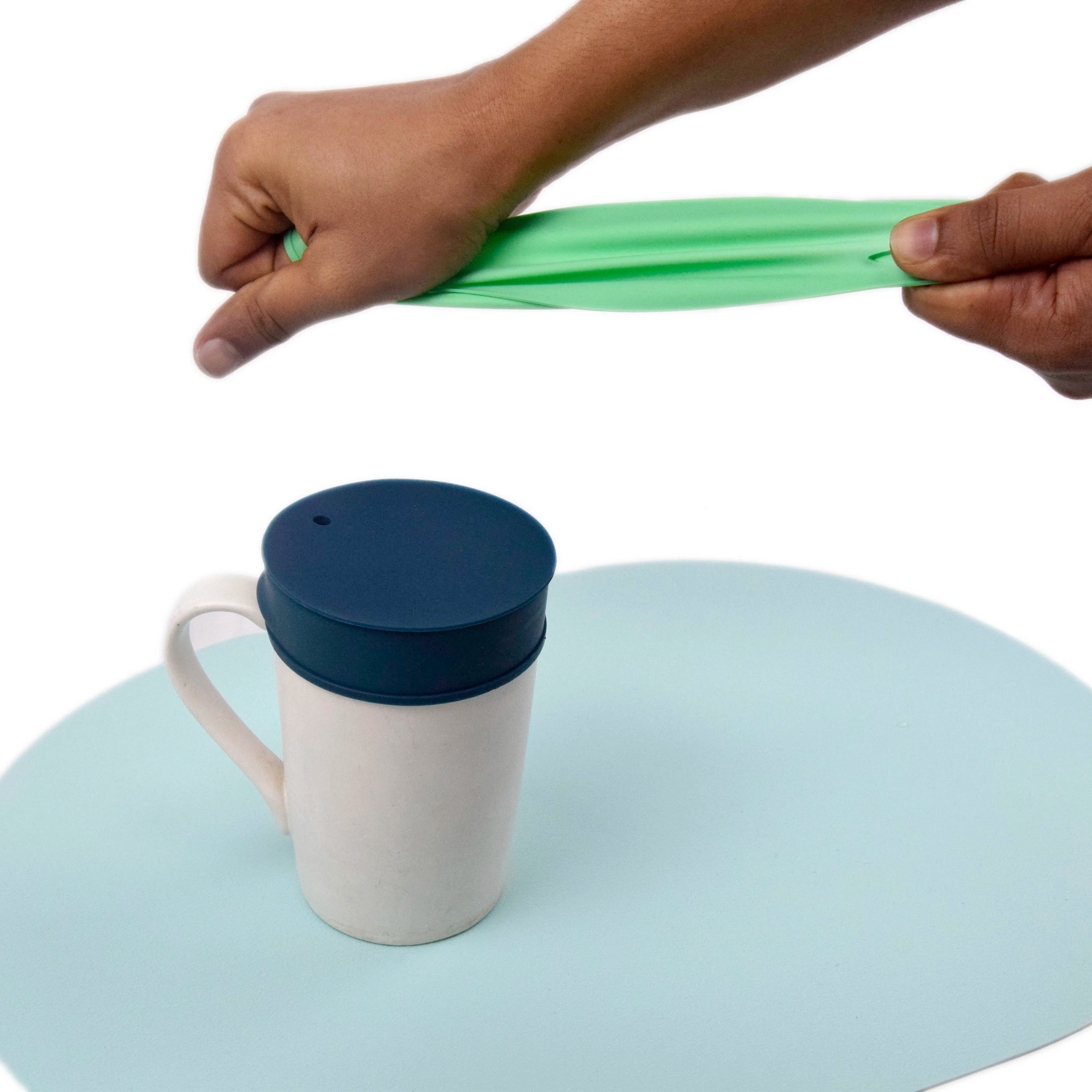 Silicone Cocktail Cup Cover Stretchable Wine Cup Cover for Bars Silicone Lid