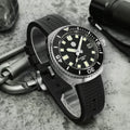 Custom Low Moq San martin Quality Abalone Automatic Mechanical 316L Stainless Steel C3 Luminous Diver 20atm Watch Man for Sale