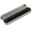Custom logo Hinged Metal Tin Box Tinplate Box Simple Metal Pen Case Gift Packing Pen Box