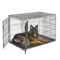 Double Door Heavy-Duty Foldable Metal Kennel Crate New Condition Collapsible Large Dog Cage Layer Cage Design