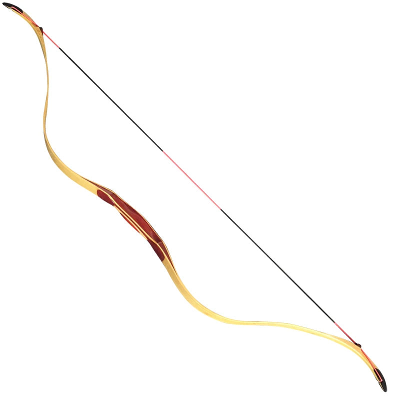 New Arrival Archery Recurve Bow Hunting Takedown Bow for Fishing With Wooden Bow Riser 15-50 Lbs