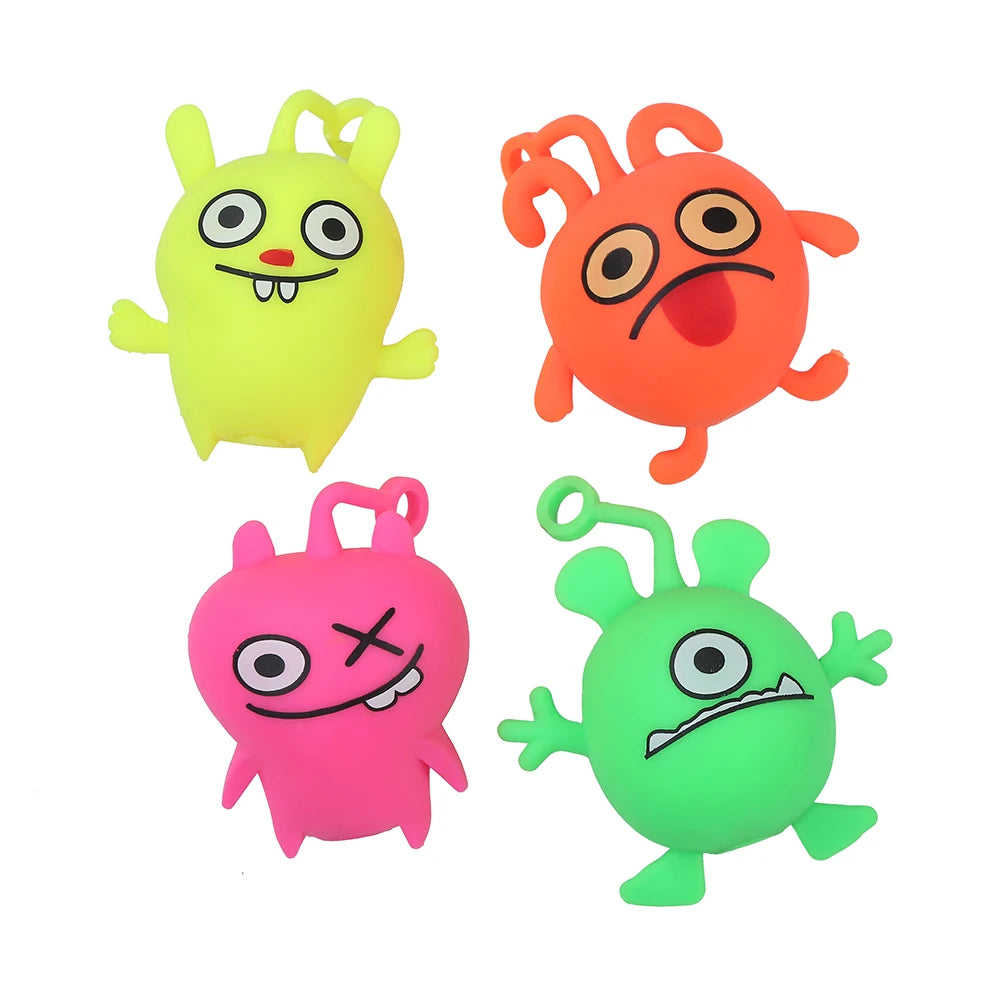 Kehui Hot Sale Squeeze Ball Anti-Stress Toy for Kids TPR Material Fidget Toy with PVA Monster Plastic Gift for Ages 5-7 Years