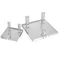 Modern Foldable Acrylic Display Rack 6.5*6.5cm Crystal Stand for Minerals Stone Garments Made of PMMA