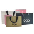 Wholesale Cheap Custom Printed Restaurant Takeaway Food Packaging Ecological Recycled Brown Kraft Paper Shopping Bag Retail Bags