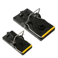 Pest Control Products Supplier Disposable Snap Trap Rat Traps House Plastic Black Mice Mouse Trap for Home