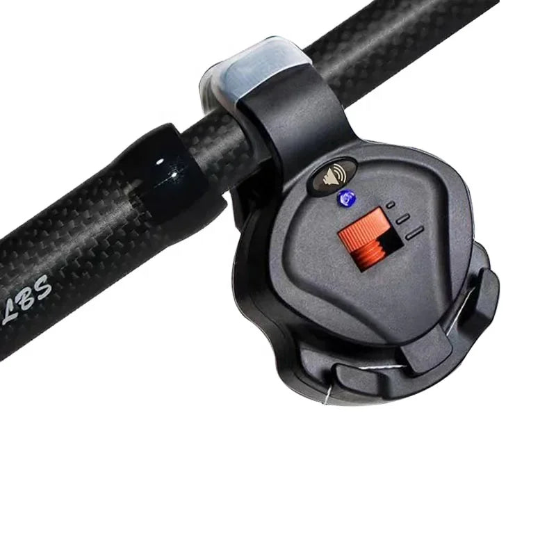 TAKEDO Fish Bell Rock Fishing Bite Alarm LED Light Indicator Sound Sensor Annunciator Carp Fishing Tool With Carp Rod