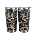 Powder Coated Camo Wine 20oz Coffee Customize Insulated 304 Stainless Steel Tumblers Wholesale Bulk Mug Cup Vasos Termos 20 oz