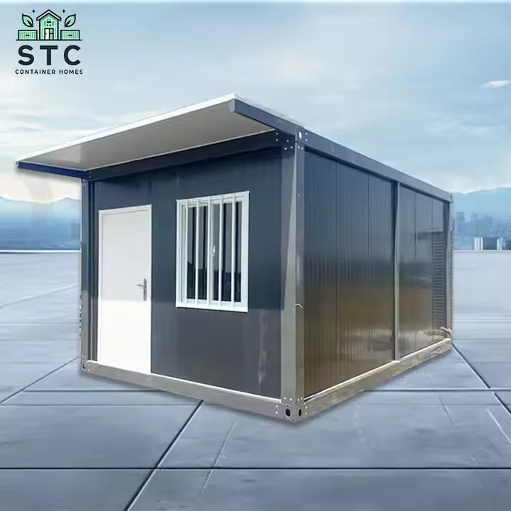 20 ft Detachable Container House Cabin Modular Tiny House Prefab Relief Camp Emergency Rescue Mobile Living Container House