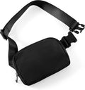 Kunhao Custom Hot Selling Style Unisex Waterproof Travel Sport Running Waist Belt Bag Crossbody Fanny Pack Geometric Pattern