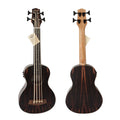 Wholesale Price Aiersi Brand High Grade Java Ebony 30 Inch Guitar OEM Ukulele Bass Electric with Pickup Hot Sale Gig Bag Musical