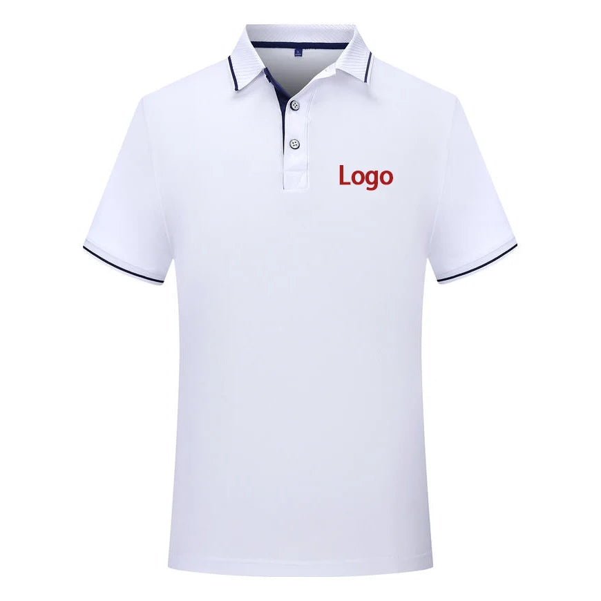 Wholesale Custom Printing Polyester Cotton Ladies and Men's Polo Shirt Men Polo Shirts With Embroidery Logo Plain Golf