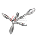 Yacht Boat Marine Accessories Grapnel Folding Anchor Kit Stainless Steel