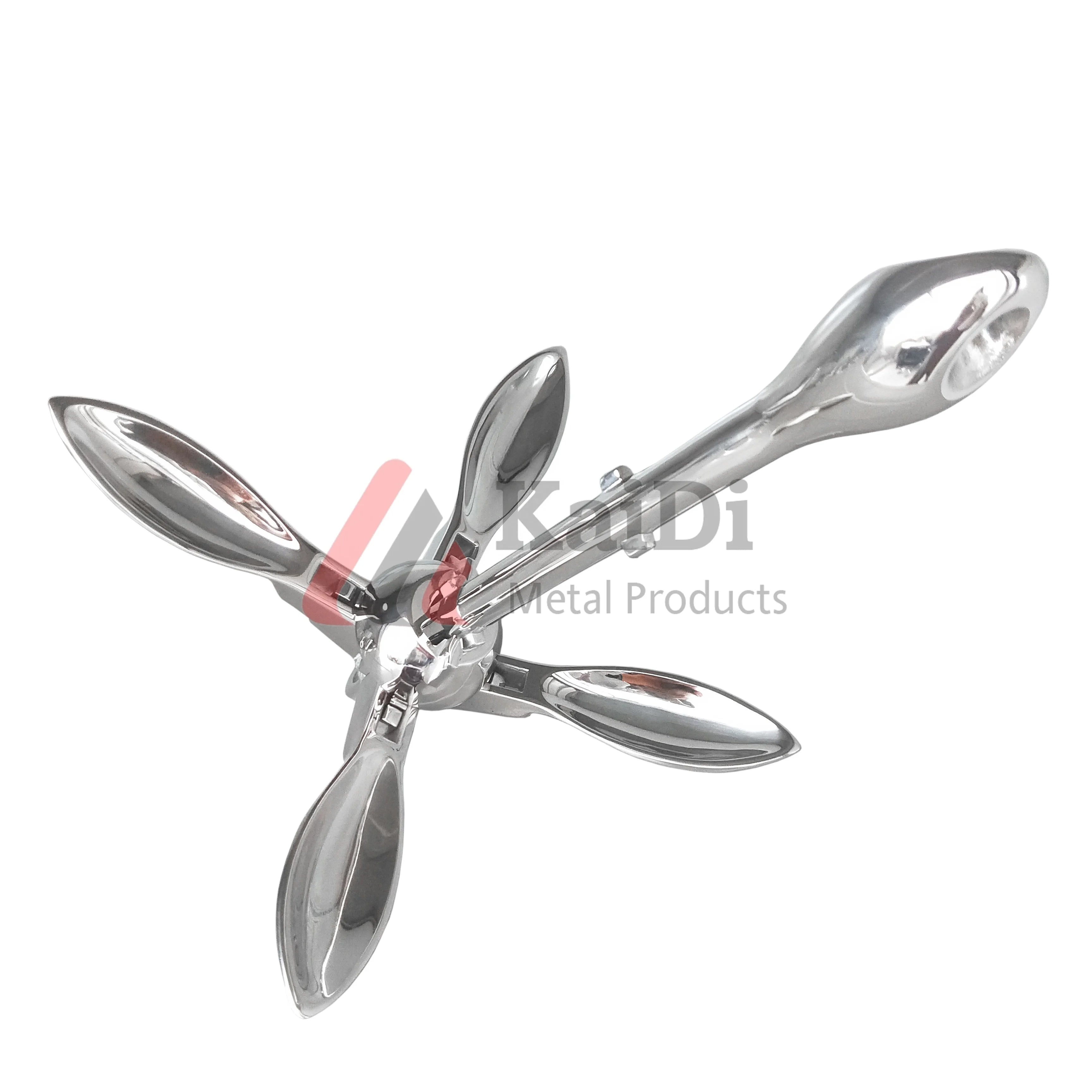 Yacht Boat Marine Accessories Grapnel Folding Anchor Kit Stainless Steel