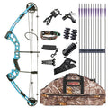38" 30-55lbs Archery Compound Bow Alloy Adjustable Outdoor Target Sport Shooting Hunting Training 310FPS Compound Hunting Bow