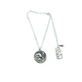 Summer Beach Surfing Moon Wave Bracelet for Men and Women Simple Bracelet with Find Joy in the Journey Small Pendant
