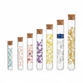Free Samples Wholesale Small Empty Glass Bottles with Corks Stopper