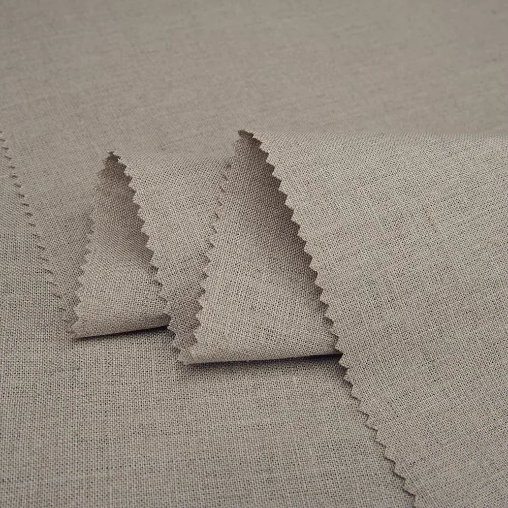 Best Price 100% Pure Linen Shirt Dress Women Girls Excellent Quality Woven Plain Lightweight Eco-Friendly Fabric Garment Boys