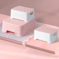 China Factory Double Layers PP Plastic Modern Bedroom Potty Training Step Stools for Kids