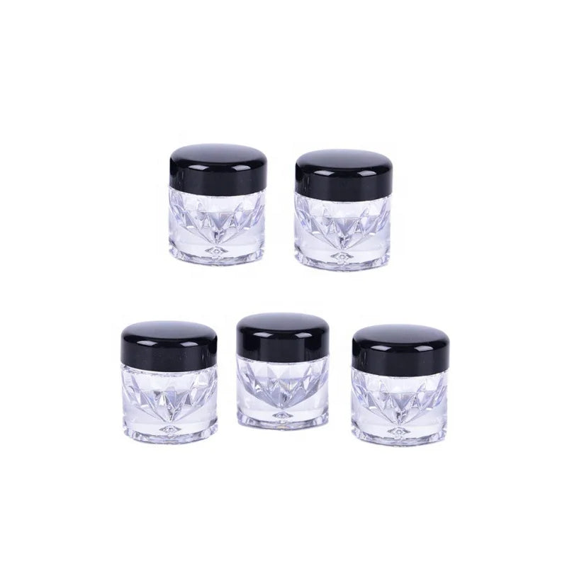 Make-up Eye Shadow Storage Pot Mini Cosmetic Empty Jar with Lids