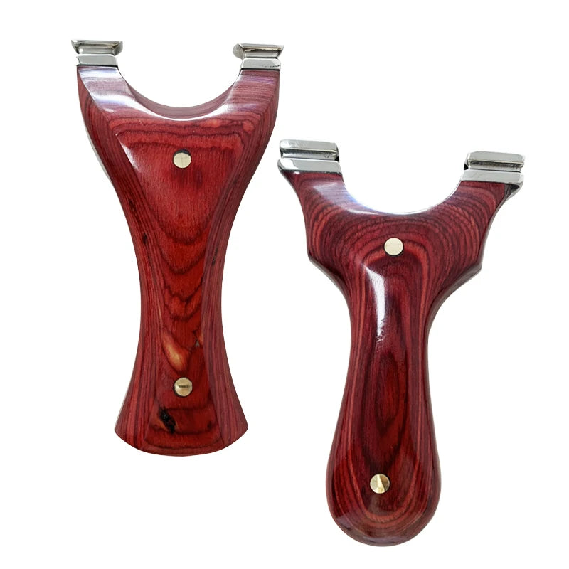Custom Hunting Catapult Toy Slingshot for Kids/Children/Adult Solid Wooden Outdoor Sling Shot with Classic Construction