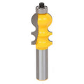 12.7mm 1/2 Inch Shank Woodworking Handrail Moulding Router Bits with Tungsten Carbide Blade Bearing Tools