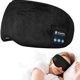 Dropshipping Mini Portable Electric Sleep Eyemask Smart Eye Massager with Earphone