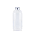 500ml Round Shape PET Transparent Juice Beverage Plastic Bottle Disposable Water Bottle With Aluminum Screw Cap